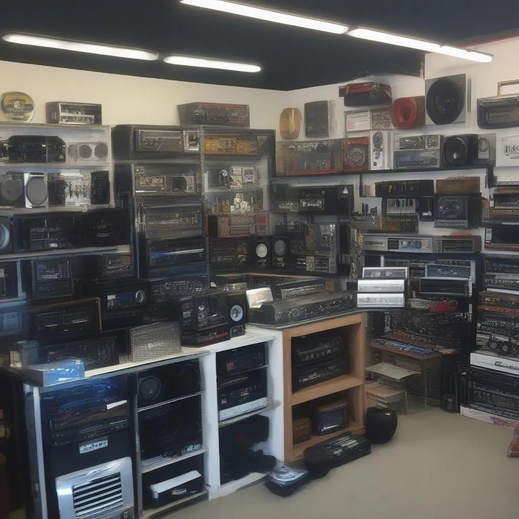 car audio shop